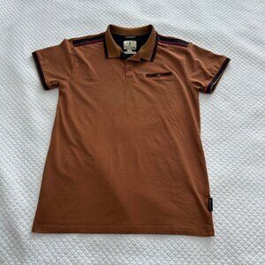 Scott James Men’s Brown Polo Shirt Small